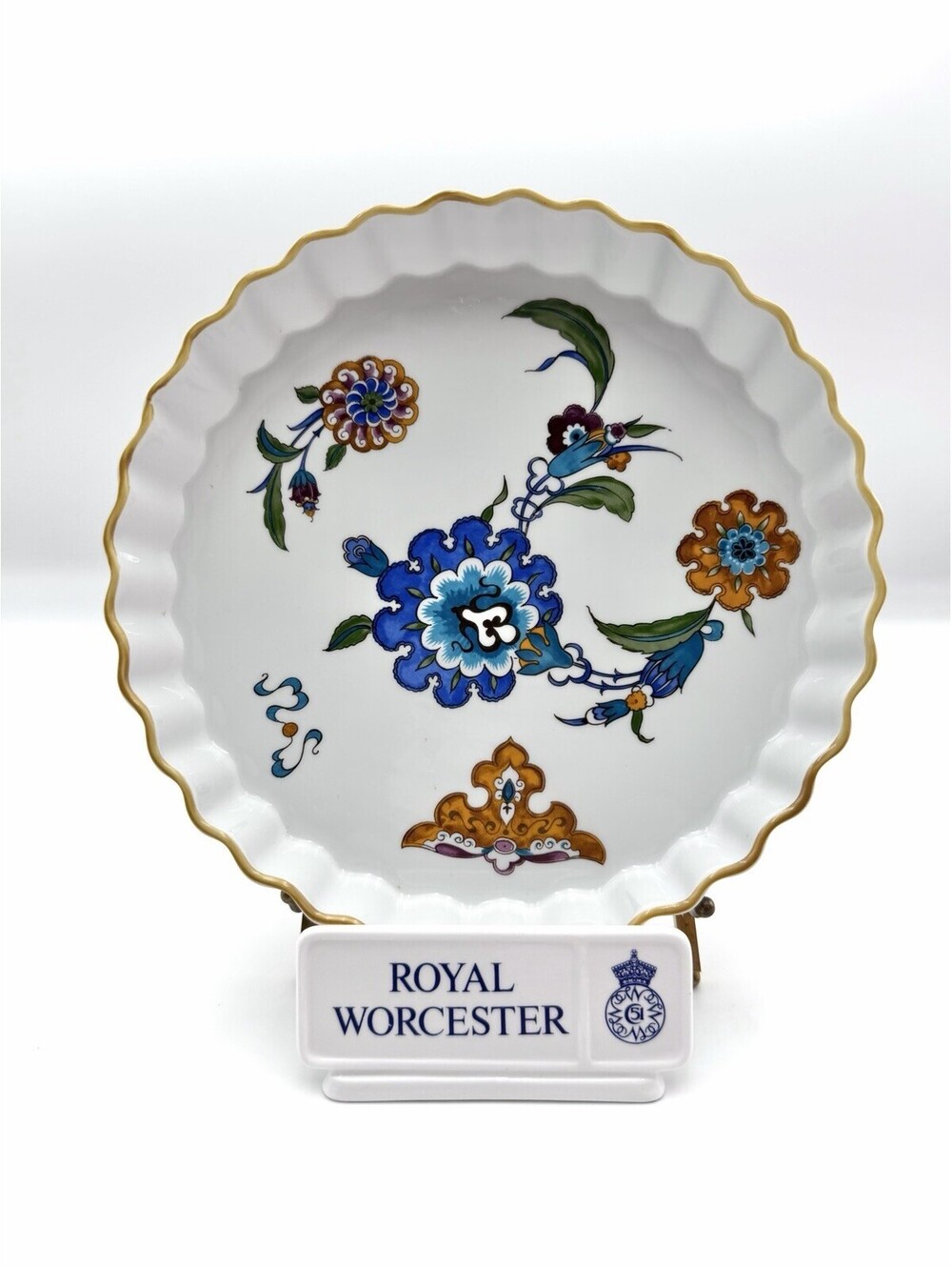 Royal Worcester Palmyra - Quiche, 9"